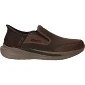 SKECHERS slip-in herresko - Brun - Sko