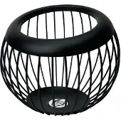 Kaffekapslen | Kaffekapselholder (svart) - 21 x 19 CM Steel