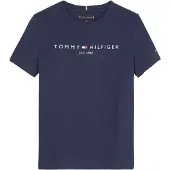 Tommy Hilfiger T-skjorte - Essential - Organic - Twilight Navy - - 16 år (176) - T-skjorte
