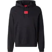 HUGO for man. 50458700 Daratschi sweatshirt black (L), Casual, Cotton, Long sleeve, Sustainable