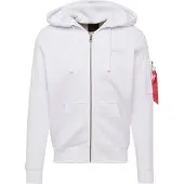Alpha industries Back Print Genser Med Hel Glidelås