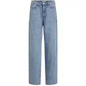Vila Vikelly Høy Midje Straight Fit Jeans