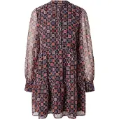 Superdry Tiered Langarmet Kort Kjole