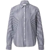 Gant for woman. 4300214 Regular Fit striped poplin shirt (38), Casual, Cotton, Long sleeve