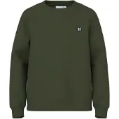 Name it Collegegenser - Noos - NkmVimo - Rifle Green - - 6 år (116) - Collegegenser