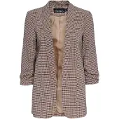 Pieces Boss 3/4 Printed Blazer