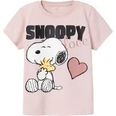 Name it T-skjorte - Noos - Snoopy - NkfNanni - Sepia Rose m. Try - - 3 år (98) - T-skjorte