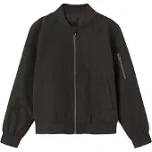 Name it Bomber Jakke - NknMonster - Black Detalj - - 9 år (134) - Overgangsjakke