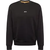 BOSS for man. 50514541 WeSmallcrew sweatshirt black (L), Casual, Cotton