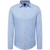 Armani Exchange for man. 8NZCGBZ8ANZ0536 Sport Oxford shirt blue (M), Casual, Cotton, Long sleeve