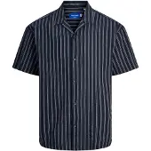 Jack & Jones Easter Palma Seersucker Kortarmet Skjorte
