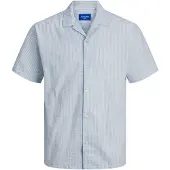 Jack & Jones Easter Palma Seersucker Kortarmet Skjorte