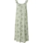 Vero Moda Easy Joy Frill Ermeløs Lang Kjole