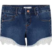 Name it Shorts - NkfSalli - Dark Blue Denim - - 3 år (98) - Shorts