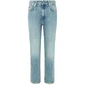 Pepe Jeans for woman. PL204730MS2 Straight jeans Mw blue (25/30), Casual, Denim, Organic Cotton, Sustainable