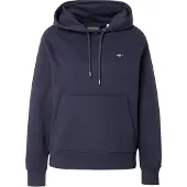 Gant for woman. 4201413 Shield hoodie navy (XL), Casual, Cotton