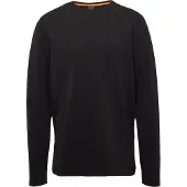 BOSS for man. 50520725 T-shirt Tempesto black (L), Casual, Cotton, Long sleeve