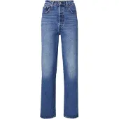 Levi's for woman. 72693-0218 Ribcage straight ankle jeans blue (25/29), Casual, Cotton, Denim