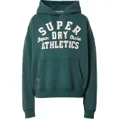 Superdry for woman. W2012137A Sweatshirt Athletic green (M), Casual, Cotton, Organic Cotton