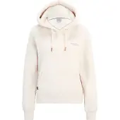 Superdry for woman. W2012180A Essential Logo beige sweatshirt (L), Casual, Cotton