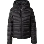 Superdry for woman. W5011724A Hooded Fuji quilted jacket black (L), Casual, Polyester
