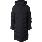 Superdry for man. M5011977A Long quilted jacket with hood black (M), Casual, Sustainable, Recycled nylon