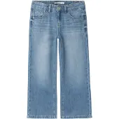 Name it Jeans - Bred - Noos - NkfRose - Medium+ Blue Denim - - 14 år (164) - Jeans