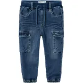 Name it Jeans - Noos - NmmBen - Dark Blue Denim - - 1 år (80) - Jeans