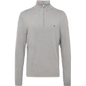 Tommy Hilfiger Mw0mw37331 Genser Med Halv Glidelås