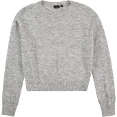 LMTD Genser - Noos - Strikk - NlfLodet - Light Grey Melange/14-0 - - 7-8 år (122-128) - Genser