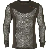 Härkila Base Mesh rund hals Shadow brown XL