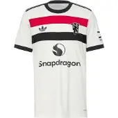 Adidas Manchester United 24/25 3 Stripes Kortarmet T-skjorte