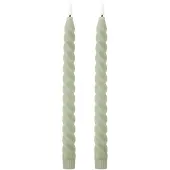 Bloomingville - Ponza LED Candles - Green