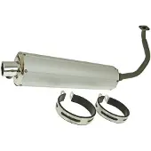 101 Octane Gy6 125/150cc Ikke-homologisert Komplett Eksosanlegg