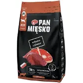 PAN MIĘSKO Cat okse med hjort Medium - 2 x 5 kg