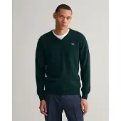Gant Superfine Lambswool V-hals Genser