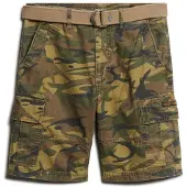 Superdry for man. M7110434A Cargo Shorts Heavy green (32), Casual, Camouflage, Cotton