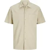 Jack & Jones Mykonos Plisse Kortarmet Skjorte