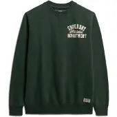 Superdry for man. M2013834A Vintage Athletic Crew Sweatshirt green (XXL), Casual, Cotton