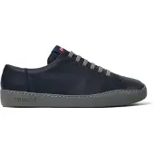 Camper for man. K100479-051 Peu Touring leather shoes navy (43), Flat, Laces, Casual, Sustainable