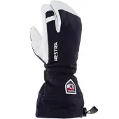 Hestra Army Leather Heli 3-Finger Skihansker, Marin