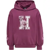 Hummel Hettegenser - HmlAstrologi - Lilla - - 5 år (110) - Hettegenser