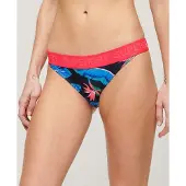Superdry for woman. W3010401A Bikini Bottom Classics navy (XL), Black, Beachwear, Recycled Polister, Sustainable