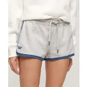 Superdry for woman. W7110426A Logo Racer Shorts grey (XL), Casual, Cotton