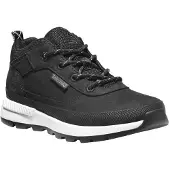 Timberland for boy. TB0A2GHZ0151 Leather lace-up trainers Field Trekke black (21), Flat, Laces, Casual, children's fashion