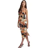 Superdry Vintage Midi Halter Slip Ermeløs Kjole