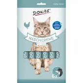 Dokas snackskrem med lever - Sparepakke: 8 x 90 g