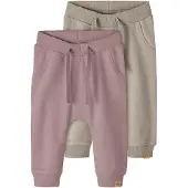 Name it 2-pakning Sweatbukser
