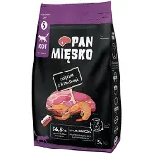 PAN MIĘSKO Kalvekjøtt Med Reker Små Kattemat 5kg