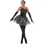 MOM Skjelett Ballerina Kvinne Kostyme